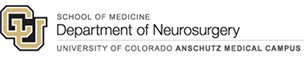 School of Medicine- Department of Neurosurgery- University of Colorado Anschutz Medical Campus  logo